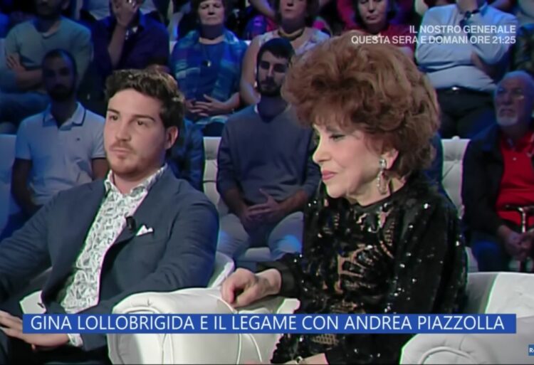 Andrea Piazzolla chi è Gina Lollobrigida