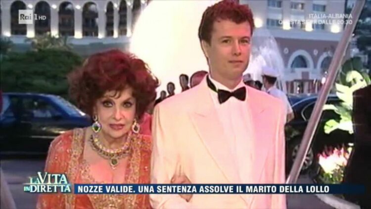 gina lollobrigida javier rigau fidanzato